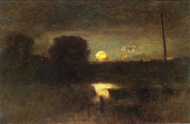 George Inness Moonrise